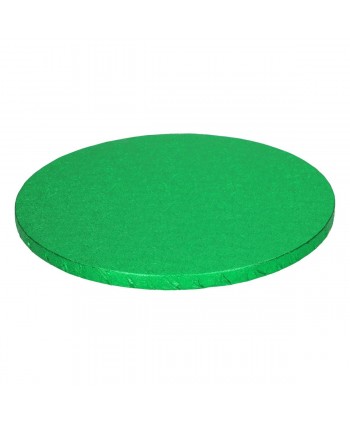 Base redonda gruesa verde...