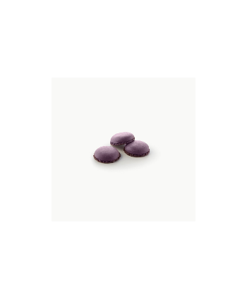 6 conchas de macarons violetas