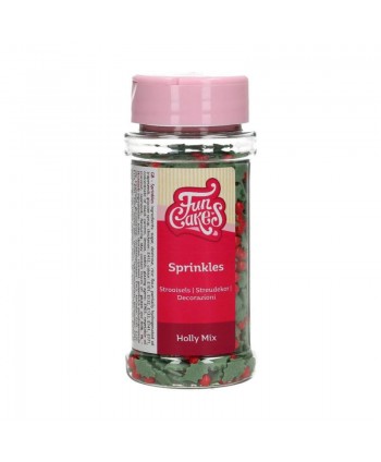 Holly mix sprinkles 55 gr...