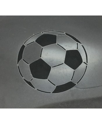 Stencil balón de fútbol-...